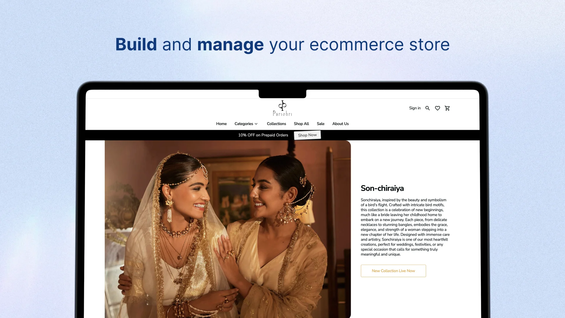 Photo of Parishri storefront